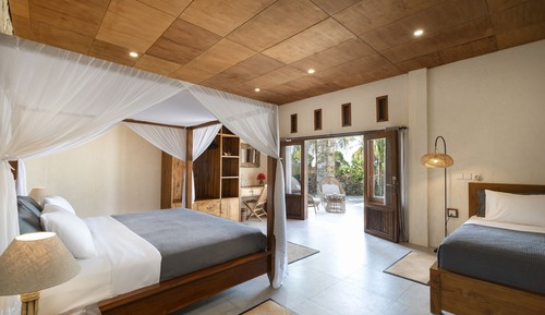 Habitación triple de lujo