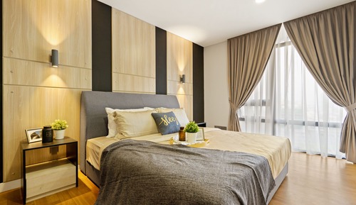 Suite estudio junior, 1 habitación, frigorífico y microondas, vistas a la ciudad