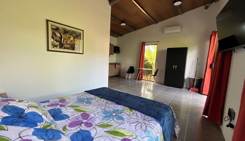 Cabaña Confort, 1 habitación, vistas al jardín, en la zona del jardín
