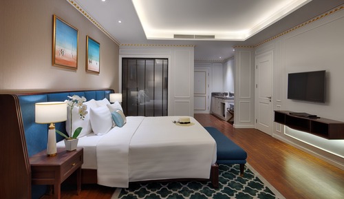 Habitación Deluxe doble, vistas a la bahía