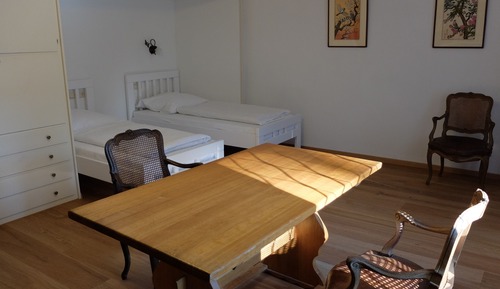 Habitación doble, vistas al jardín