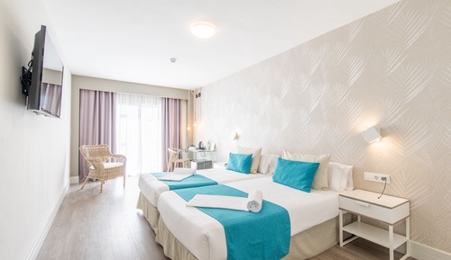 Habitación estándar con 1 cama doble o 2 individuales