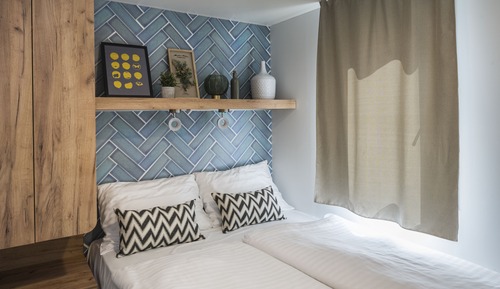 Casa móvil Deluxe, 3 habitaciones, terraza