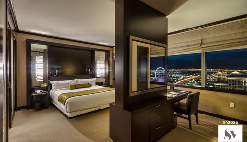 Suite de lujo, varias camas, vistas al lago