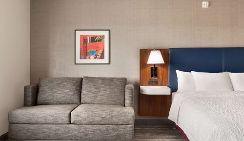 Habitación, 1 cama de matrimonio grande con sofá cama (Mobility & Hearing)