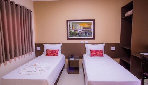 Habitación estándar con 2 camas individuales, 2 camas individuales, no fumadores