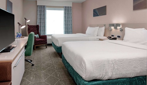 Habitación, 2 camas de matrimonio