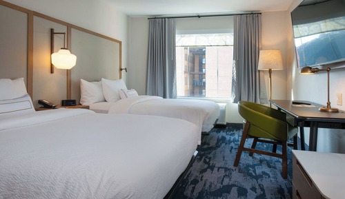 Habitación, 2 camas de matrimonio, no fumadores (Hearing Accessible)