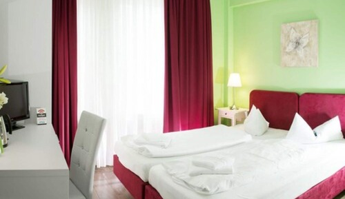 Habitación con 2 camas individuales, 2 camas individuales