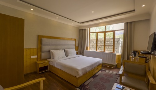 Habitación Deluxe doble, 1 cama doble, vistas a la montaña