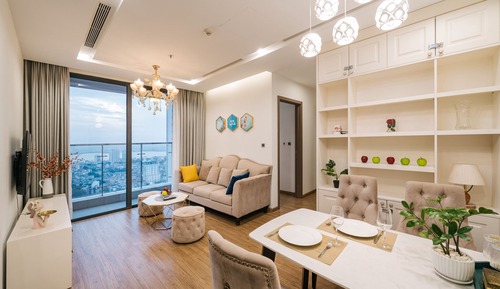 Apartamento familiar, 2 habitaciones, bañera, vistas al lago