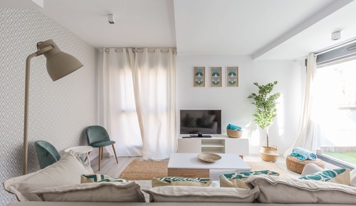 Ático, vistas a la ciudad