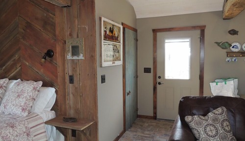 Casa de campo panorámica, 1 cama de matrimonio con sofá cama, vistas al río