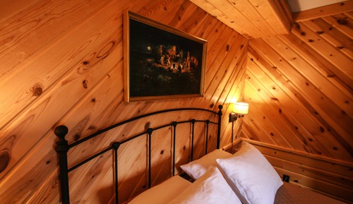 Habitación individual estándar, 1 cama de matrimonio, vistas a la montaña (Charlie Russell)