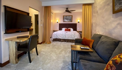 Suite de lujo, 1 cama de matrimonio grande, no fumadores, vistas al complejo turístico (Suite 1)