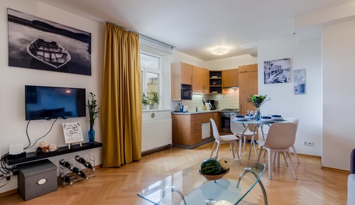 Apartamento City, balcón