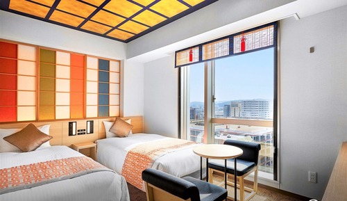 Habitación con 2 camas individuales, 2 camas individuales, fumadores (Concept)