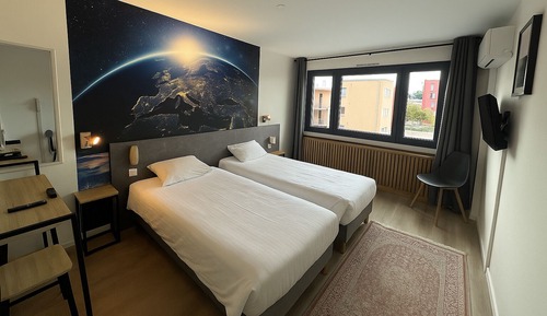 Habitación superior con 2 camas individuales