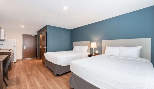 Estudio estándar, 2 camas de matrimonio, no fumadores, frigorífico y microondas