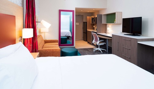 Estudio, 1 cama de matrimonio grande, accesible para personas con discapacidad (Hearing)