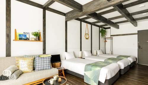 Habitación cuádruple Deluxe, no fumadores