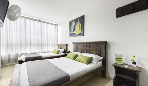 Habitación con 2 camas individuales, 2 camas individuales, no fumadores, vistas a la ciudad