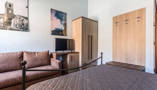 Habitación Deluxe doble, vistas a la ciudad (Porta Tagliata)