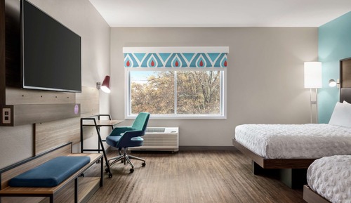 Habitación, 2 camas de matrimonio, accesible para personas con discapacidad (Hearing)