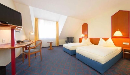 Habitación con 2 camas individuales, fumadores