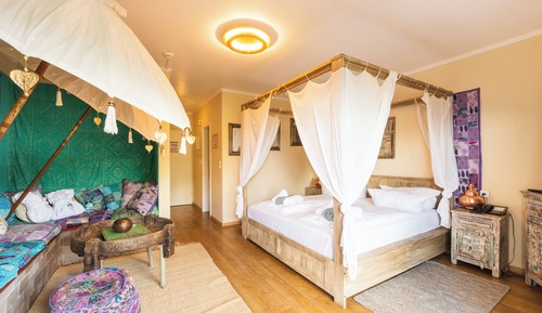 Habitación doble, sauna