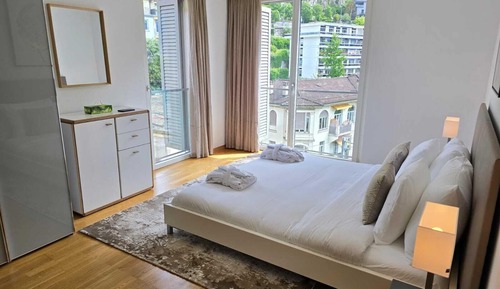 Apartamento de lujo, 2 habitaciones, no fumadores, vistas al lago (Apartment 6)