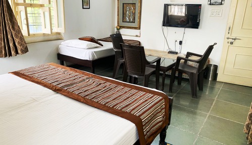 Habitación triple Deluxe, varias camas, no fumadores