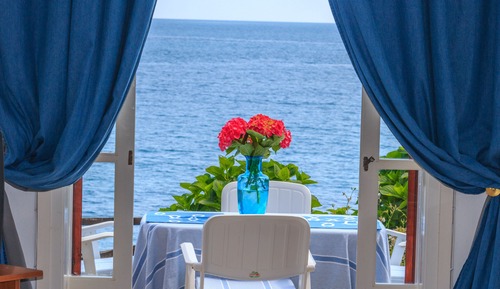 Estudio de lujo, vistas al mar