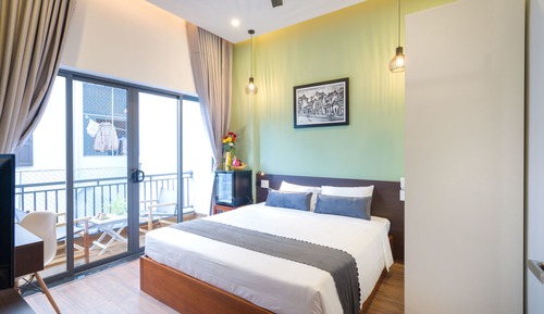 Habitación Deluxe, balcón, vistas al jardín