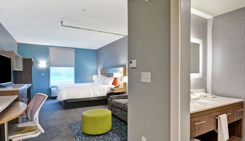 Estudio, 1 cama de matrimonio grande, accesible para personas con discapacidad (Hearing)