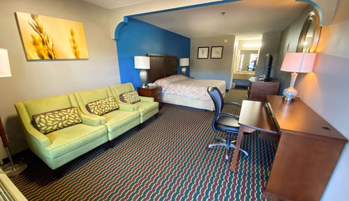 Habitación estándar, 1 cama de matrimonio grande, bañera de hidromasaje