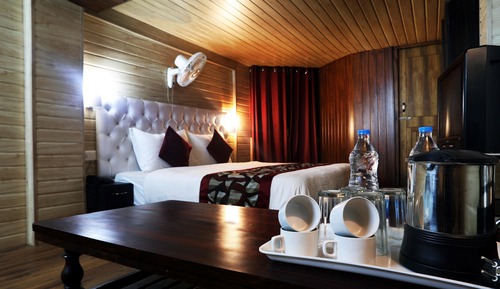 Habitación Deluxe doble, 1 cama doble, accesible para personas con discapacidad, vistas al valle