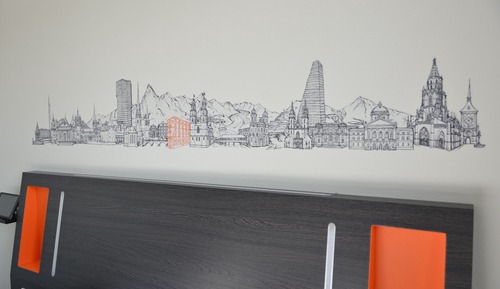 Habitación cuádruple básica, varias camas, no fumadores