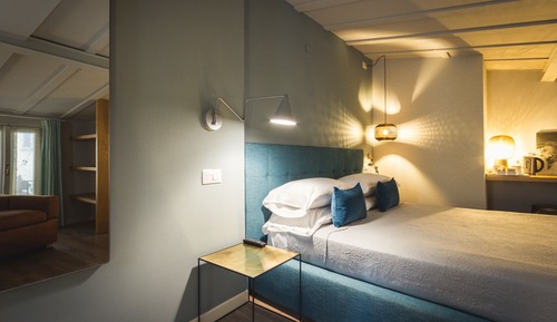 Apartamento, 1 cama de matrimonio con sofá cama, cocina básica