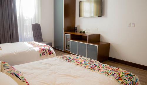 Habitación Deluxe doble, 2 camas dobles