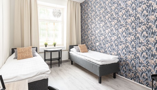 Habitación con 2 camas individuales