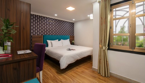 Habitación básica doble, vistas a la ciudad