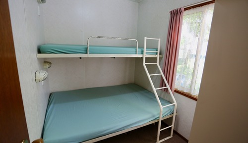 Cabaña, varias camas