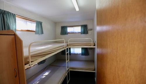 Cabaña, varias camas