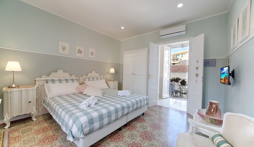 Habitación romántica doble, vistas al jardín