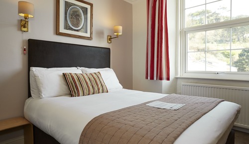 Habitación estándar doble, vistas parciales al mar