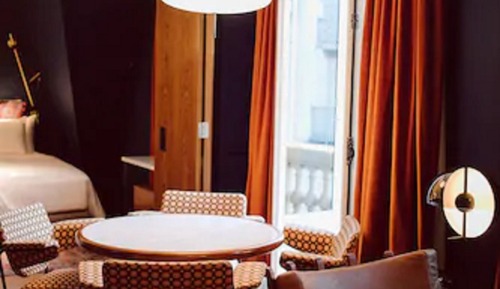Suite, 1 cama de matrimonio grande con sofá cama, vistas a la ciudad