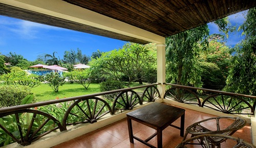 Habitación Deluxe doble, vistas al jardín