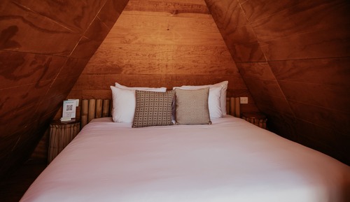 Private Teepee, Shared Bathroom