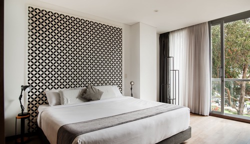 Loft Deluxe, 1 cama de matrimonio grande con sofá cama, balcón, vistas a la ciudad